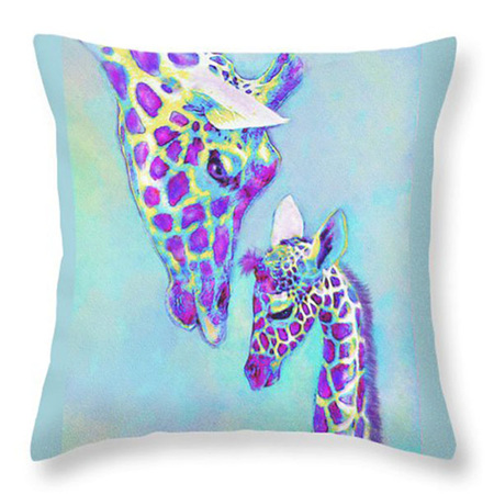 Giraffes Cushion Cover