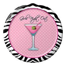 Girls Night Out Party Plates