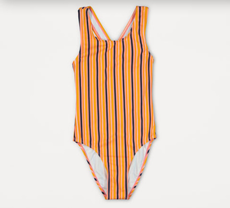 Girls swimwear - stripe size 8
