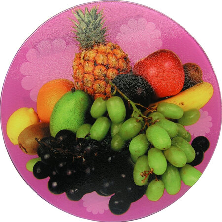 Glass Chopping Board Round