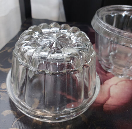 Glass Jelly Moulds