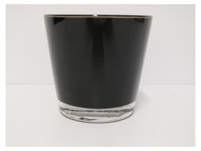 #glass#black#mini#pot