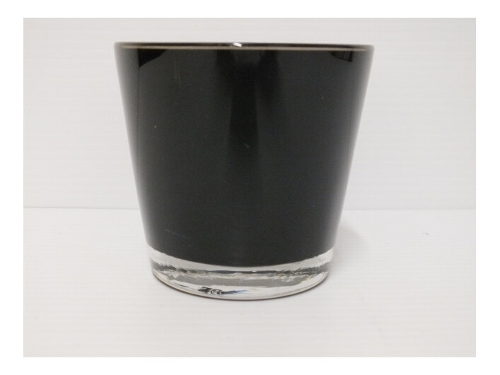 #glass#black#mini#pot