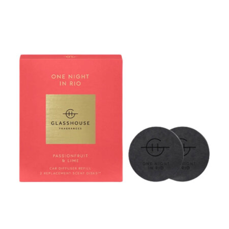 GLASSHOUSE REPLACEMENT SCENT DISKS - ONE NIGHT IN RIO