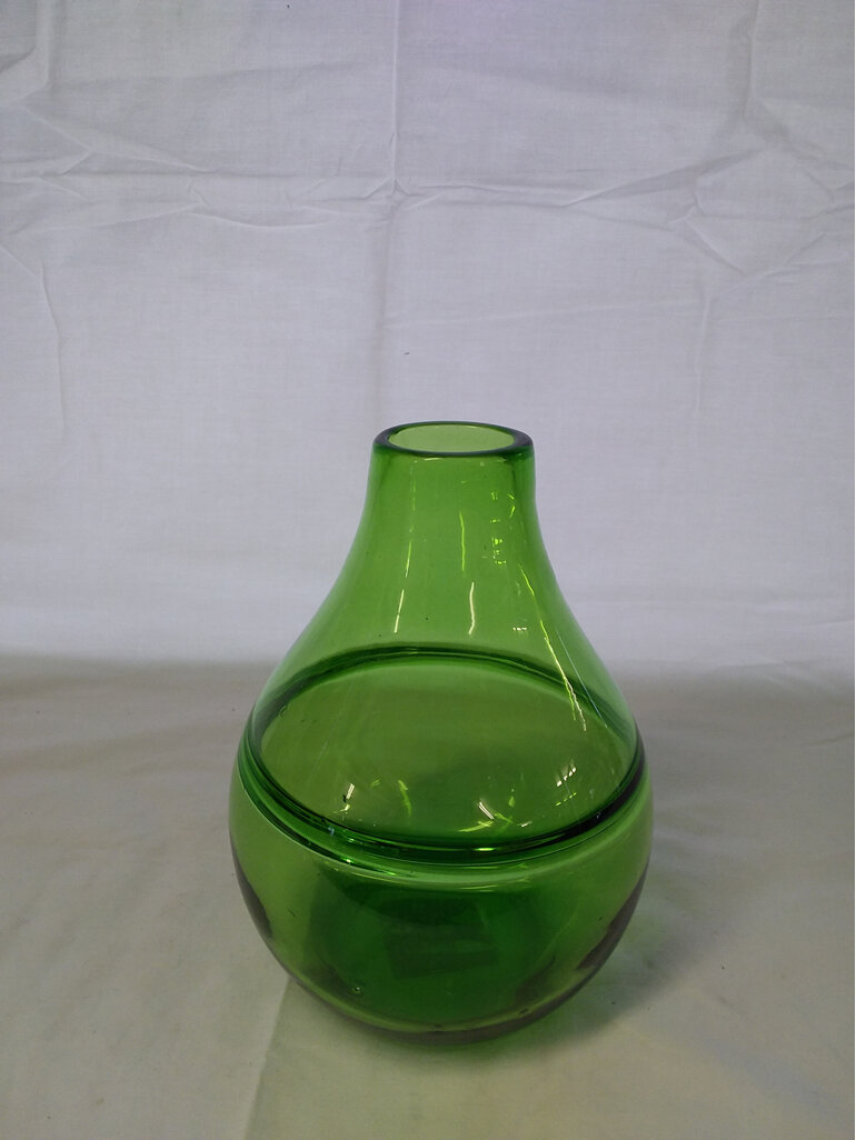 #glass#vase#emerald#green#small