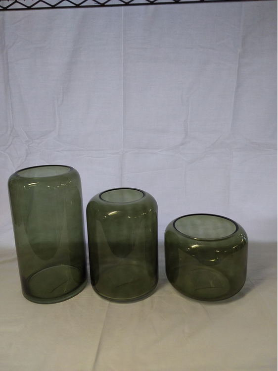 #glass#vase#khaki#green#medium