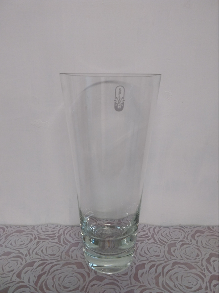 #glass#vase#taper#splash#krosno#stylish
