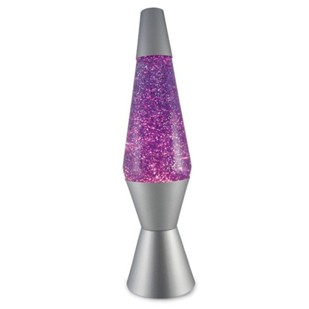 Glitter Lava Lamp - Purple