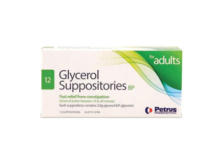 Glycerol Suppositories Adult 12