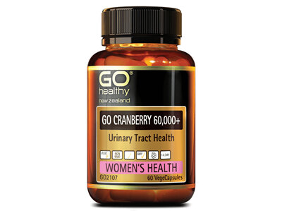 Go Cranberry 60,000+ Urinary Tract Health -30vege caps