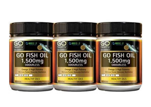 GO FISH OIL 1500MG 3X175 CAPS