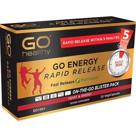 GO HEALTHY ENERGY RAPID RELEASE 30'S