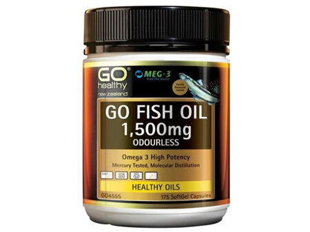 GO Healthy Fish Oil 1500mg 175Capsules
