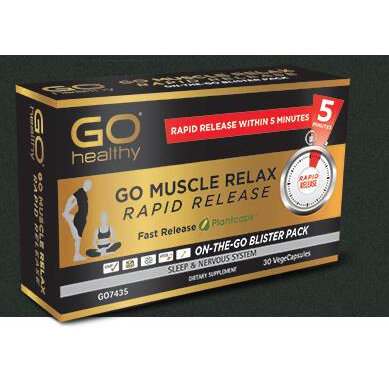 GO HEALTHY MUSCLE RELAX RAPID RELEASE 30