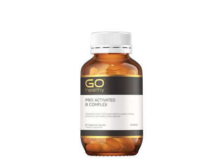 GO Healthy PRO Activated B Complex 60VegeCapsules