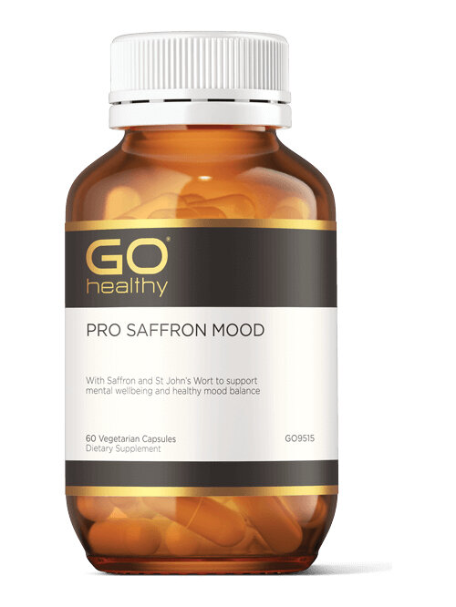 GO HEALTHY PRO Saffron Mood 60 Vegecaps