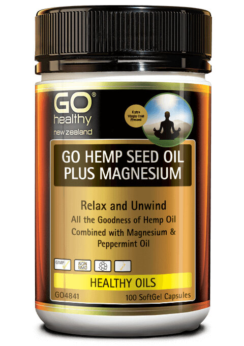 Go hemp seed oil plus magnesium