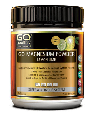Go magnesium powder lemon lime 250g