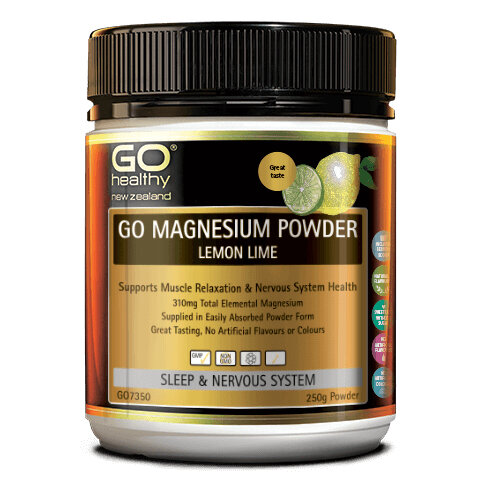 Go magnesium powder lemon lime 250g