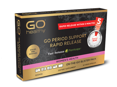 GO Period Supp Rapid Release 10vcaps