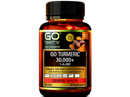 Go Turmeric 30,000+ -1 -A-Day -30 Vege Caps