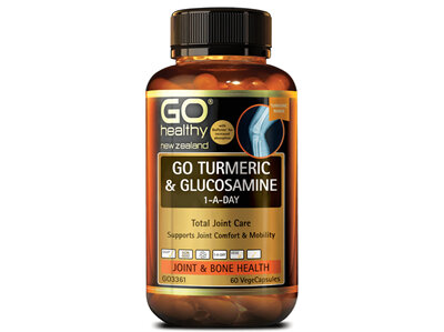Go Turmeric & Glucosamine 1-A-Day - 60 Vege Caps