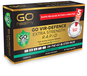GO VIR-DEFENCE EXTRA STRENGTH RAPID 30 RAPID RELEASE VEGECAPS