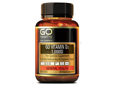 Go Vitamin D3 1000IU (90 VCaps)