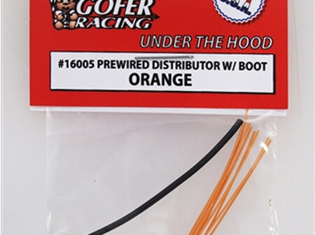 Gofer 1/24-1/25 Prewired Distributor with Boot (ORANGE) (GOF16005)