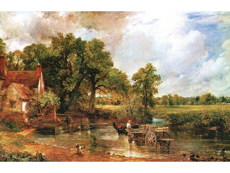 Gold 1000 Piece Jigsaw Puzzle Constable: The Hay Wain