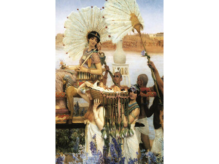 Gold 1000 Piece Jigsaw Puzzle Sir Lawrence Alma-Tadema: The Finding of Moses