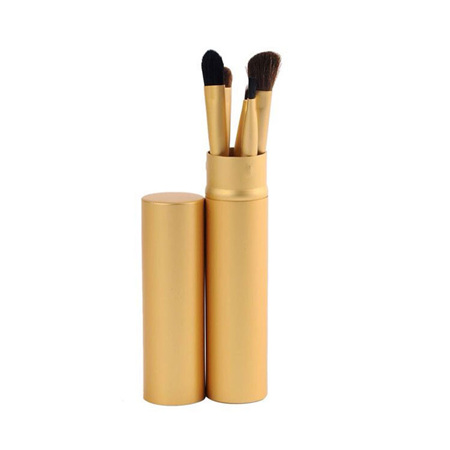 Gold 5pc Mini Make up Brush Set
