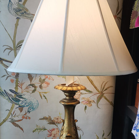 Gold Antique Table Lamp