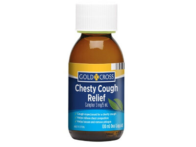 Gold Cross Codeine Linctus Dry Cough 100ml