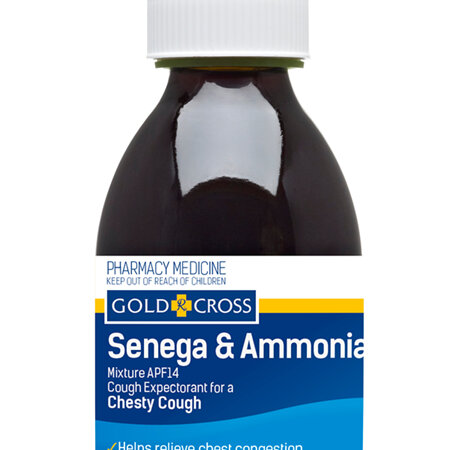 Gold Cross Senega & Ammonia Original Flavour 200mL