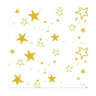 Gold star tablecover 137cm x 274cm