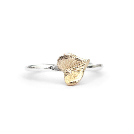 Gold Sweetheart Open Ring
