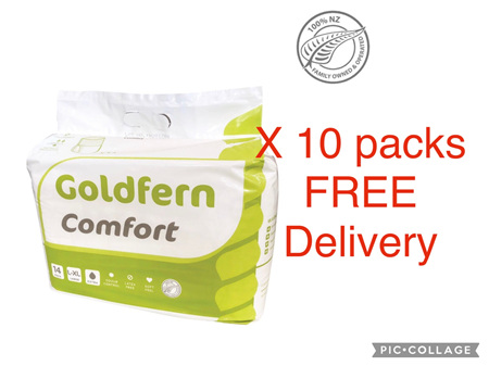 Goldfern Adult Pull-Ups Nappies for Incontinence  Carton of ten packs. FREE DELIVERY