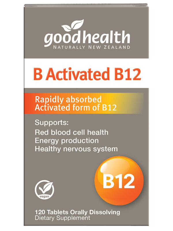Good Health - B Activated B12 - 120 Tablets