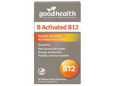 Good Health - B Activated B12 - 60 Tablets