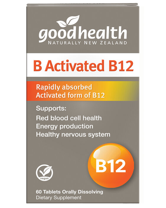 Good Health - B Activated B12 - 60 Tablets