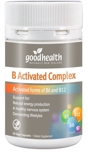 GOOD HEALTH B ACTIVATED COMPLEX 30 CAPS