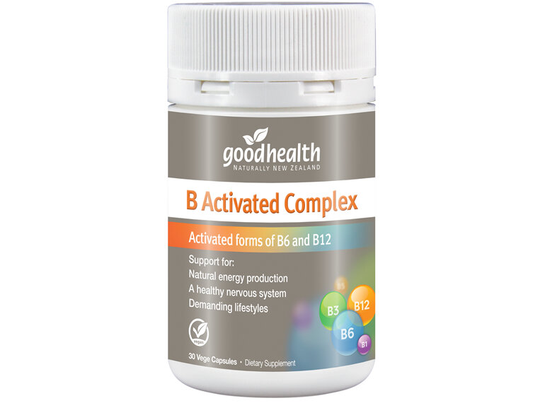 Good Health - B Activated Complex - 30 Capsules