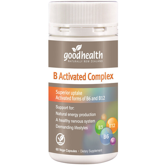 GOOD HEALTH B ACTIVATED COMPLEX 60 CAPS