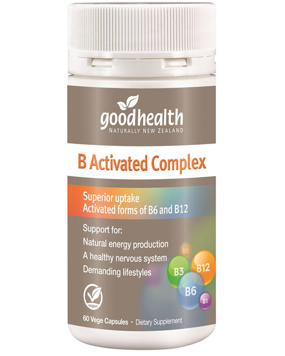 GOOD HEALTH B ACTIVATED COMPLEX 60 CAPS