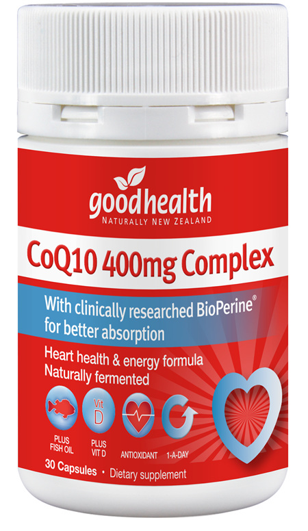 Good Health - CoQ10 400mg Complex - 30 Capsules