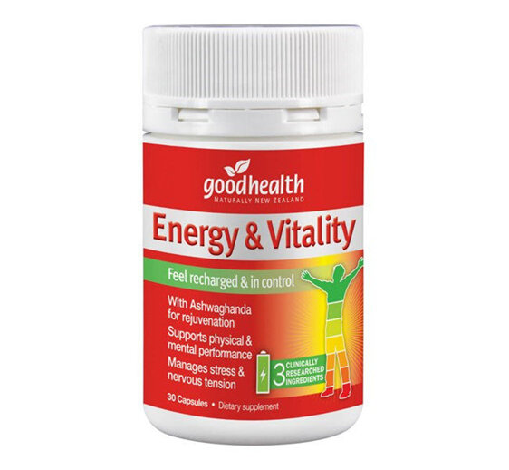 GOOD HEALTH ENERGY & VITALITY 30 CAPS