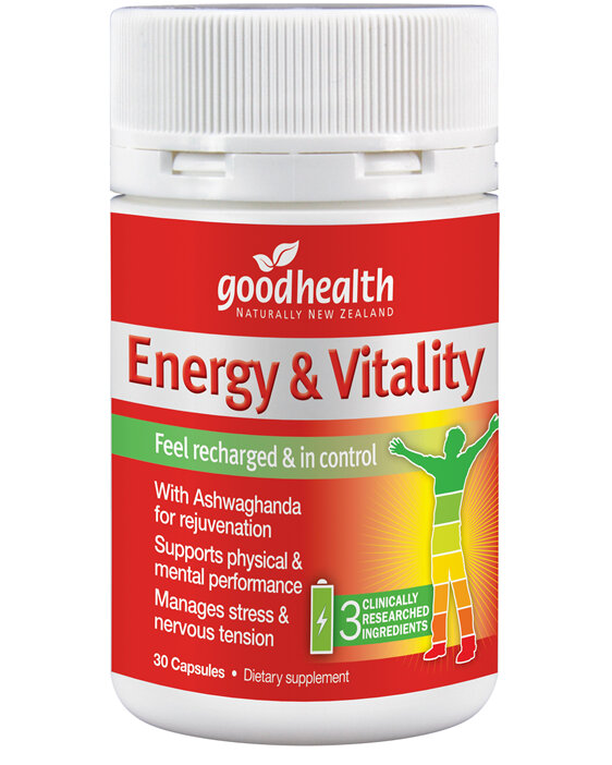 Good Health - Energy & Vitality - 30 Capsules