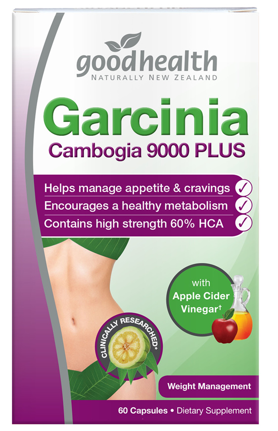 Good Health - Garcinia Cambogia 9000 with Apple Cider Vinegar - 60 Tablets