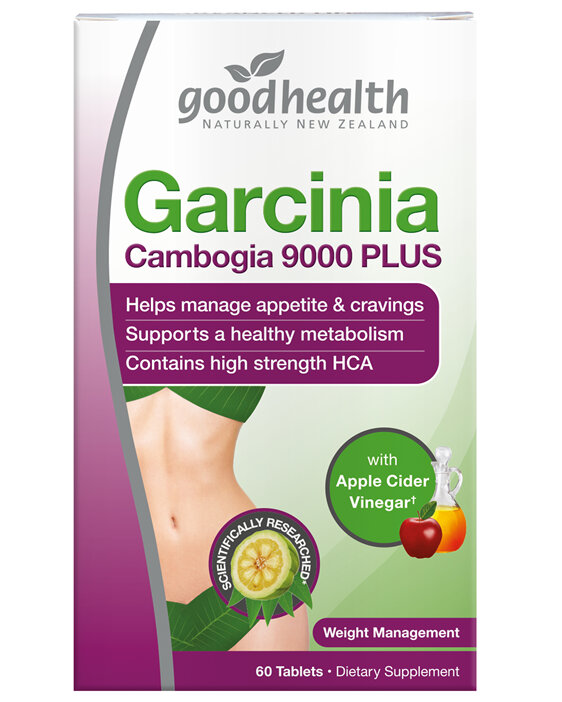 Good Health - Garcinia Cambogia 9000 with Apple Cider Vinegar - 60 Tablets